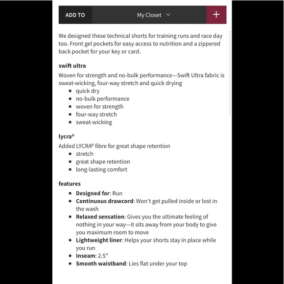 🔥Lululemon Speed Shorts-Strive Multi/Mermaid🔥 - Picture 15 of 16